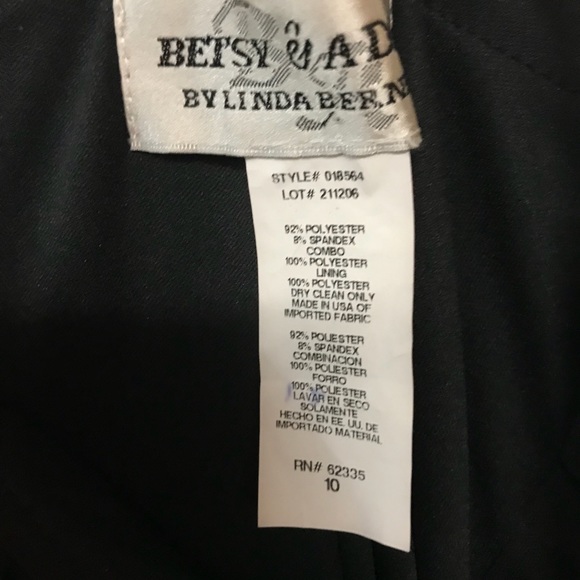 Semi formal black dress size 10 - Picture 3 of 8